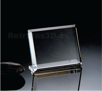 Angulo cristal ancho para fotos grabadas Placa de cristal tipo angulo ancho